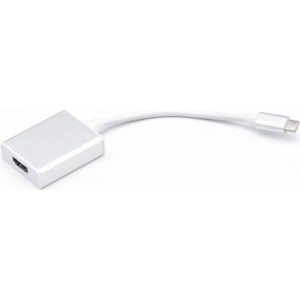 Ilike HD2 USB-C Spraudnis uz HDMI 4K Sieviešu Audio un Video Kabelis Adapteris 10cm - Konvertors Balts (OEM)