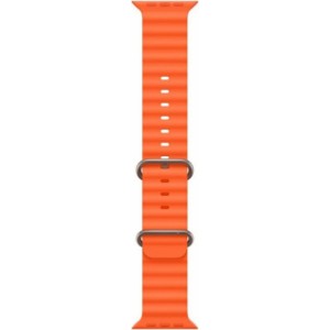 Iwear S1 Рифленый мягкого силикона 20mm ремешок для Apple Watch 49mm / 45mm / 44mm / 42mm Оранжевый