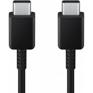 Samsung EP-DA705BBE 60W 5A Universāls USB-C uz USB-C Lādēšanas un Datu kabelis Melns 1m (OEM)