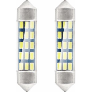 Amio LED STANDARD 3014 15SMD Festoon C5W C10W C3W 39mm White 12V