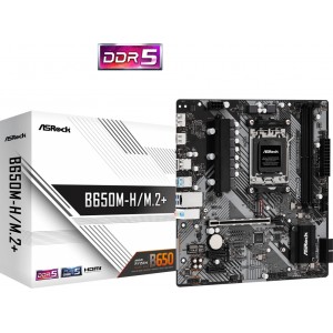 Asrock B650M-H/M.2+ Pamatplate mATX / AMD AM5