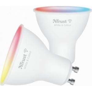 Trust WiFi LED Spot GU10 White & Colour (Duo-pack) LED spuldzes