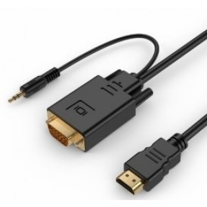 Gembird HDMI - VGA + 3.5mm Full HD Vads 1.8m