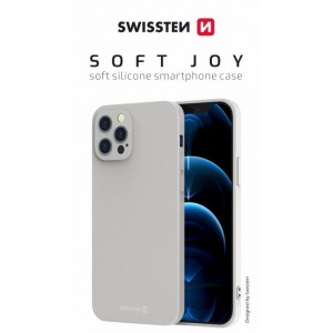 Swissten Soft Joy Silikona vāciņš priekš Apple iPhone 14 Plus Pelēks