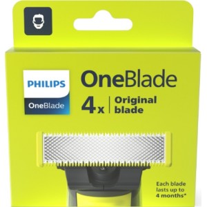 Philips OneBlade QP240/50 Skuvekļu Asmeņi 4 gab.