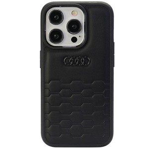 Audi GT Synthetic Leather Back Case Aizsargapvalks Priekš Apple iPhone 15 Pro