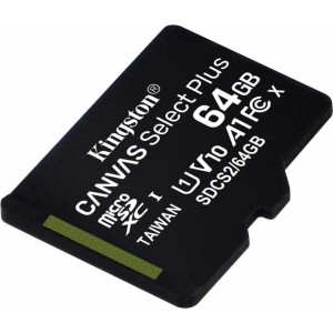 Kingston Canvas Select Plus Atmiņas Karte microSDXC / 64GB / 100 MB/s