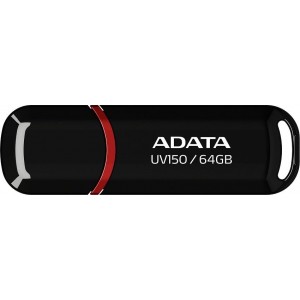 Adata AUV150-64G-RBK Zibatmiņa 64GB