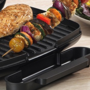 Petra PT4366MBLKVDE Health grill black