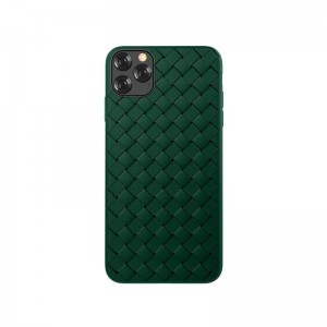 Devia Woven Pattern Design Soft Case iPhone 11 Pro green