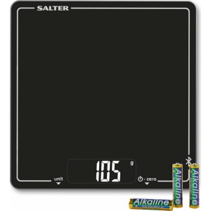 Salter 1193 BKDRUP Connected Electronic Kitchen Scale - Black