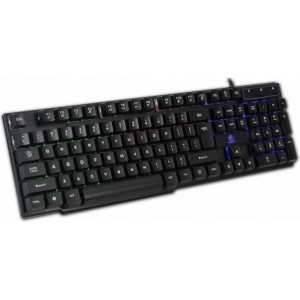 Rebeltec wired set: LED keyboard + mouse for OPPRESSOR players