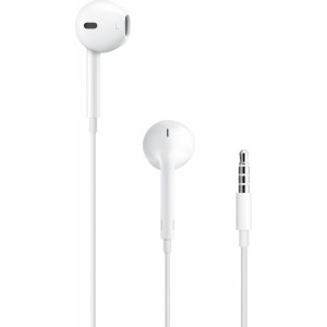 Apple EarPods In-Ear Headphones with 3.5mm Jack for iPhone (MNHF2ZM/A) - White