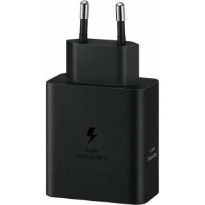 Samsung Power Adapter Duo EP-T5020XBEGEU network charger 2x USB-C 50W - black