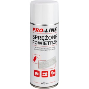 Pro-Line Compressed air for cleaning the electronics of sewing machines PRO-LINE spray 400ml
