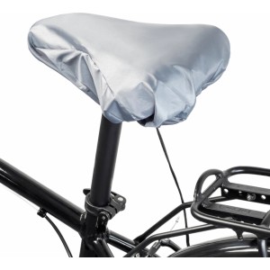 Hurtel Waterproof saddle cover - gray (universal)