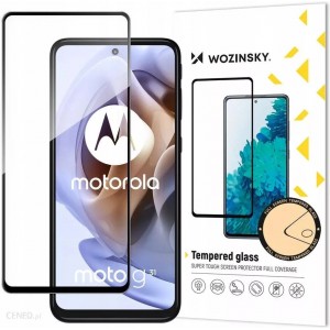 Wozinsky Full Glue Moto G51 Full Screen Tempered Glass with Black Frame (universal)