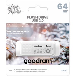 Goodram Pendrive GoodRam UME2 Winter USB 64GB - biały