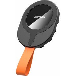 Joyroom JR-ZS393-S magnetic holder with suction cups for 4.7-7" phone - black and orange