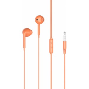 None XO wired earphones EP28 jack 3,5mm orange