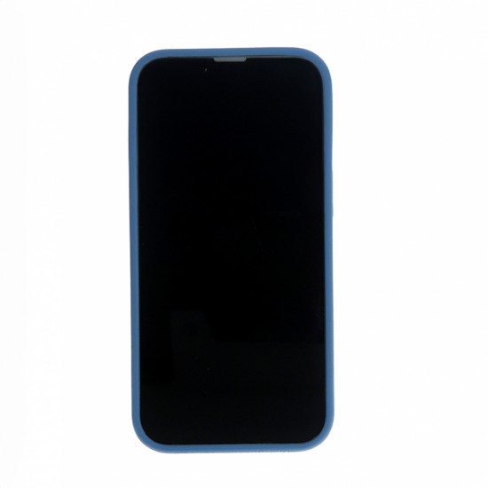 None Solid Silicon case for iPhone 16 6,1" light blue