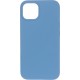 None Solid Silicon case for iPhone 16 6,1" light blue