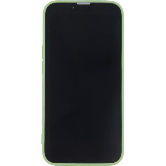 None Simple Color Mag case for iPhone 16 Plus 6,7" light green