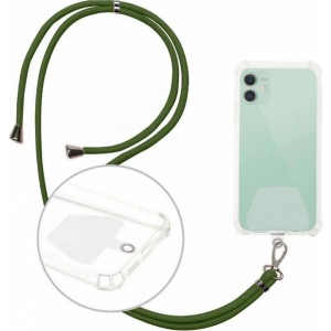 None Universal neck strap for phones khaki