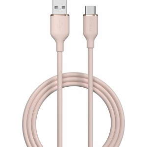 Devia cable Jelly EC629 USB - USB-C 1,2 m 2,4A pink