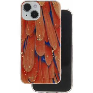 None Gold Glam case for iPhone 12 / 12 Pro 6,1" orange