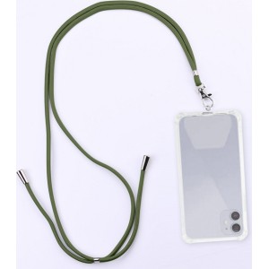 None Universal neck strap for phones khaki