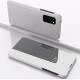 None Smart Clear View case for Samsung Galaxy S23 silver