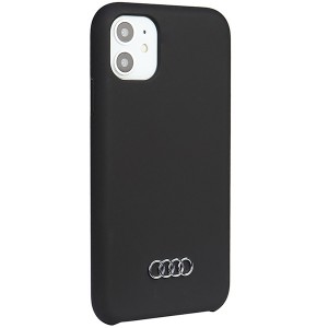 None Audi case for iPhone 11 AU-LSRIP11-Q3/D1-BK black hard case Silicone