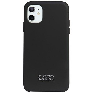 None Audi case for iPhone 11 AU-LSRIP11-Q3/D1-BK black hard case Silicone