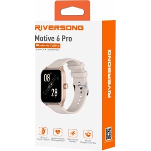 None Riversong smartwatch Motive 6 Pro rose gold SW62