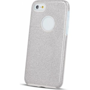 None Glitter 3in1 case for Xiaomi Redmi 12c / Redmi 11a silver