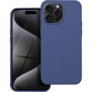 OEM SILICONE case for IPHONE 15 Pro Max blue