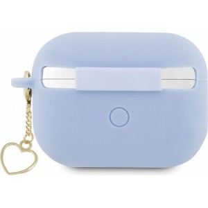 Guess case for APPLE AirPods Pro 2 (2022 / 2023) GUAP2LSCHSB (Silicone Charm Heart Collection) blue