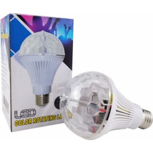 OEM Disco LED bulb Mini Party light RGB rotating E27 LBCRL