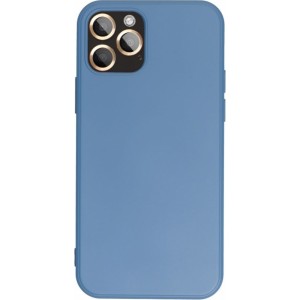 OEM SILICONE case for IPHONE 15 Pro Max blue