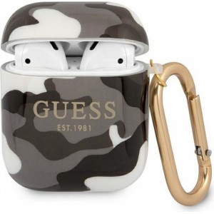 Guess case for APPLE AirPods 1/2 GUA2UCAMG (Camo Collection) black