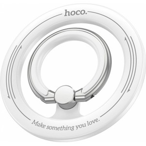 Hoco magnetic mobile phone ring holder GH1 white