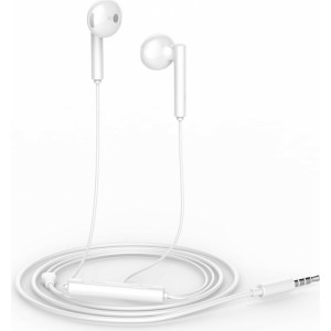 Huawei original wire earphones Jack 3,5 mm with microphone AM115 white blister