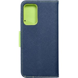 OEM FANCY Book case for SAMSUNG A52 LTE / A52 5G / A52S navy/lime