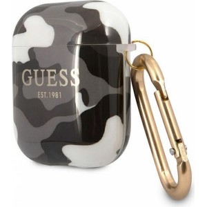 Guess case for APPLE AirPods 1/2 GUA2UCAMG (Camo Collection) black