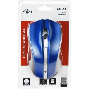 ART wireless computer mouse 2,4G 1000 dpi AM-97 blue