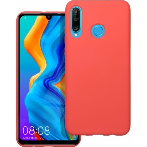 OEM SILICONE case for HUAWEI P30 Lite peach