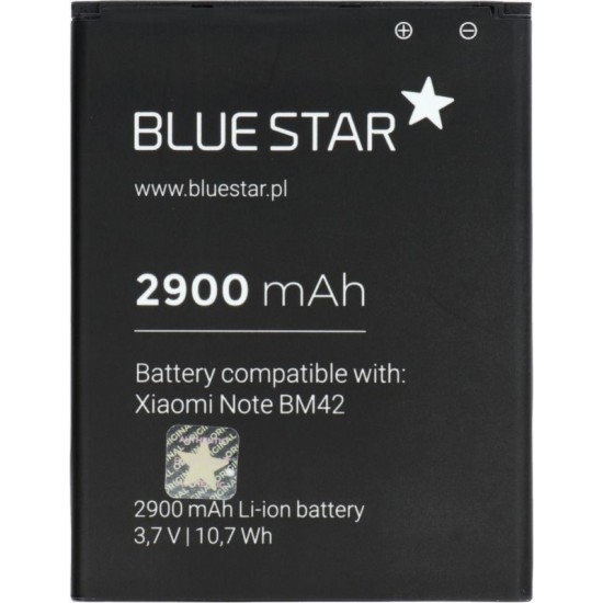 Blue Star battery for XIAOMI Mi Note (BM42) 2900 mAh