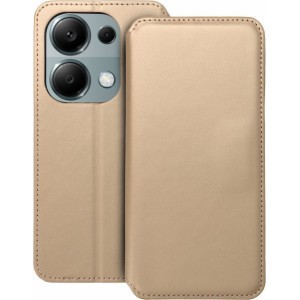 OEM DUAL POCKET Book case for XIAOMI Redmi Note 13 Pro 4G gold