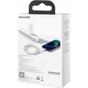 Baseus cable USB A to Lightning 2,4A Superior CALYS-B02 1,5 m white